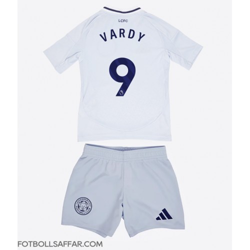 Leicester City Jamie Vardy #9 Tredje Dräkt Barn 2024-25 Kortärmad (+ Korta byxor)